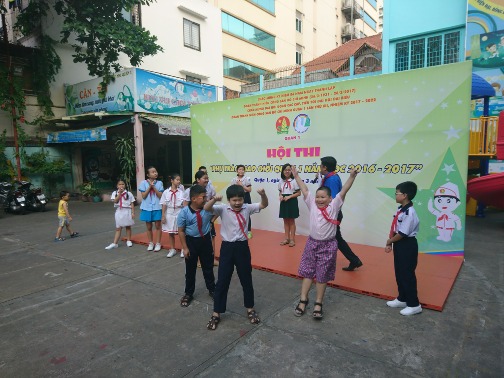 Hội Thi "Phụ Trách Sao Giỏi Quận 1 Năm Học 2016 - 2017"