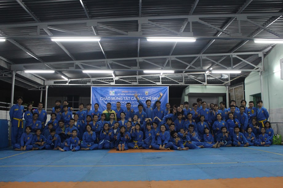 Tổ Chức Kỳ Thi Lên Đai Bộ Môn Vovinam Quận 1 - Năm 2017